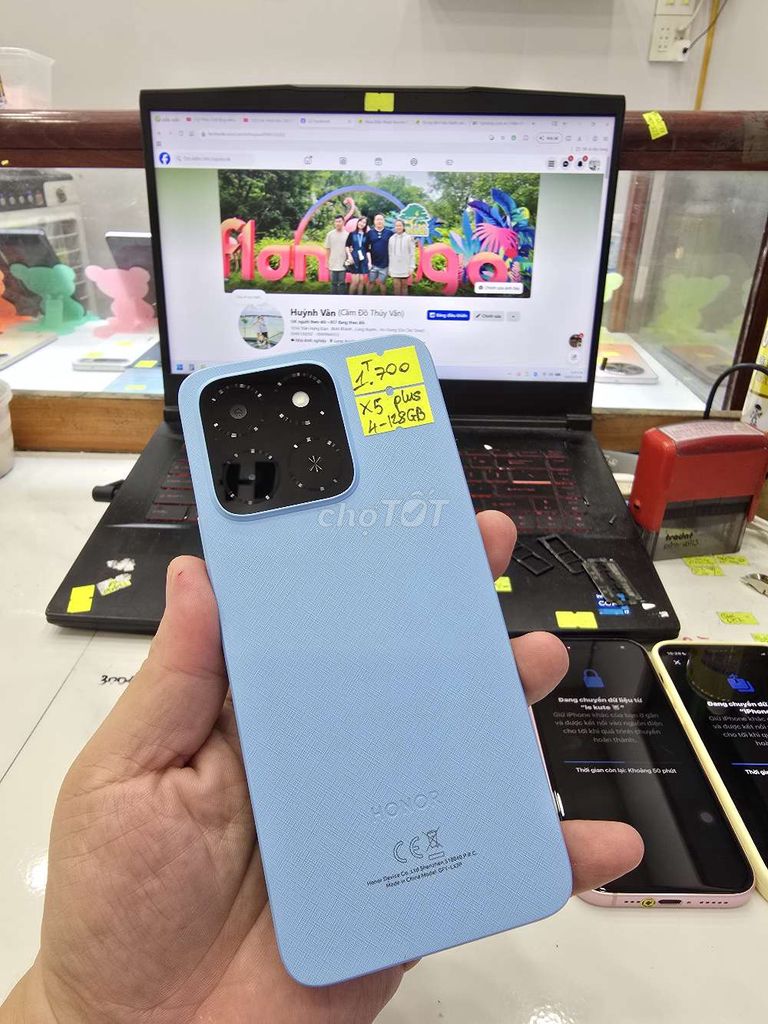Honor X5 Plus - 128GB. Mua bán Điện thoại tại Thành phố Long Xuyên An Giang được đăng bởi Facebook Cầm Đồ Thúy Vân hình 1