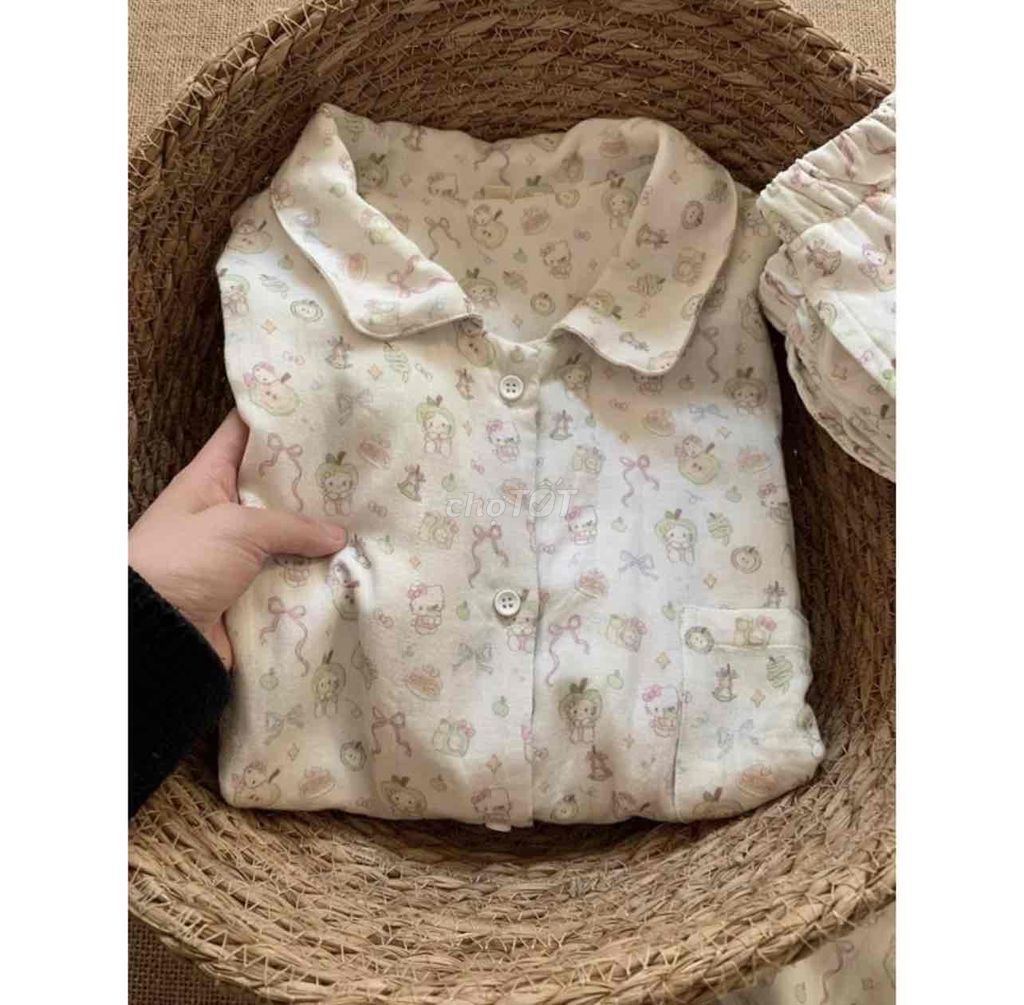 Bộ đồ ngủ cotton freesize nữ. Mua bán Quần áo tại Huyện Thuỷ Nguyên Hải Phòng được đăng bởi Hoàng Yến hình 2