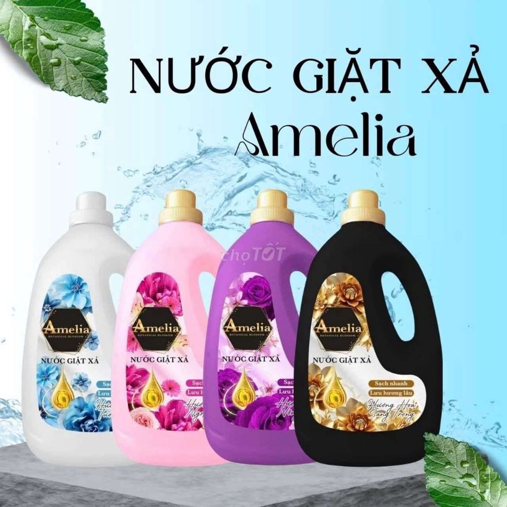 Nước giặt xả Sinh Học Amelia từ Đức