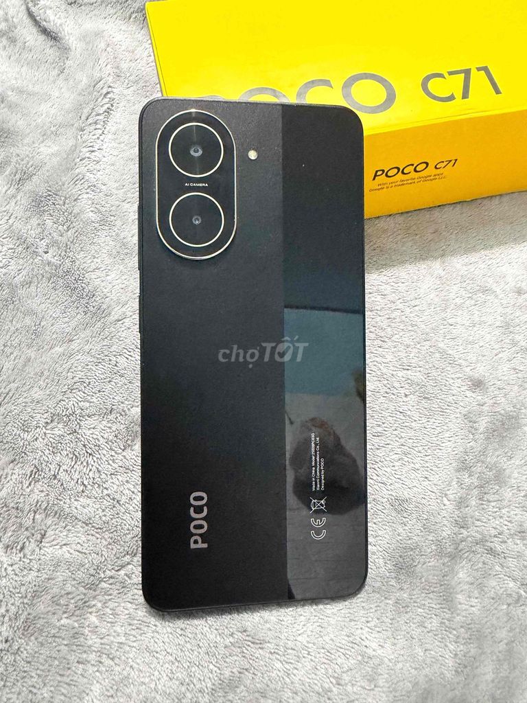 POCO C71 3/64GB zin fullbox đep bh 06/2027. Mua bán Điện thoại tại Thành phố Vĩnh Long Vĩnh Long được đăng bởi Duy Kha MOBILE hình 1