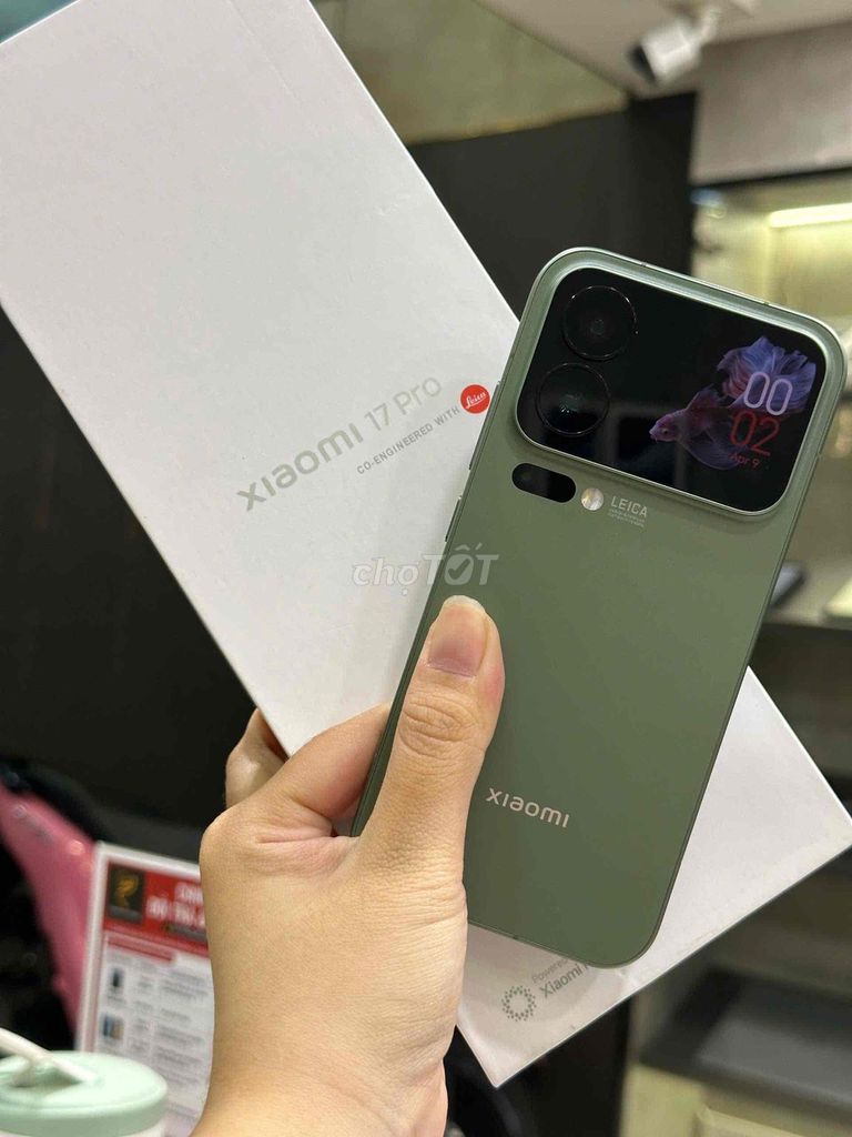 Xiaomi 17 Pro 12/256GB Xanh Fullbox Nội Địa Zin100. Mua bán Điện thoại tại Quận 8 Tp Hồ Chí Minh được đăng bởi CA REM BÁN TÁO hình 1