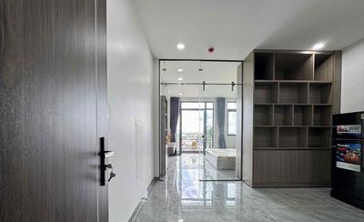 STUDIO 1PN BAN CÔNG RỘNG 40m2 FULL NỘI THẤT💥