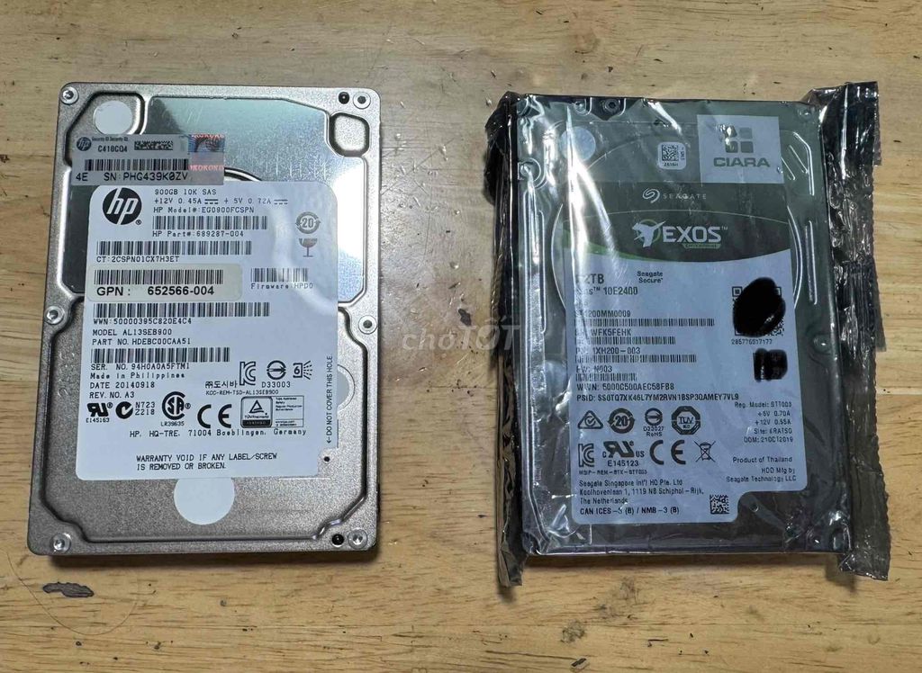 HDD sas 1.2tb 900GB 2.5 inch đã qua sử dụng. Mua bán Linh kiện (RAM, Card...) tại Thành phố Thủ Đức Tp Hồ Chí Minh được đăng bởi Anh hình 1