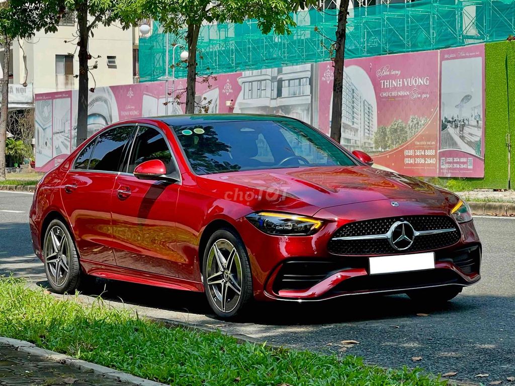 Мерседес C300 AMG 2021 — 38 000 км — 1 владелец с нуля