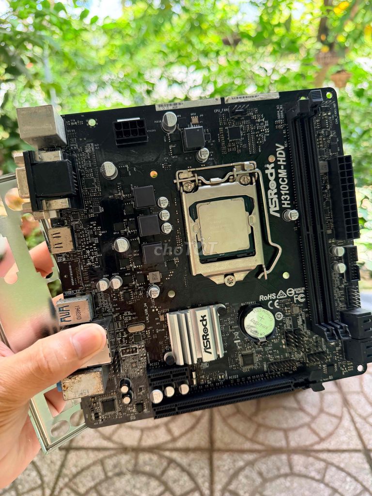 Mainboard ASRock H310CM-HDV CPU Intel i5-9400. Mua bán Linh kiện (RAM, Card...) tại Quận Cái Răng Cần Thơ được đăng bởi GAMESTORE 1992 hình 1