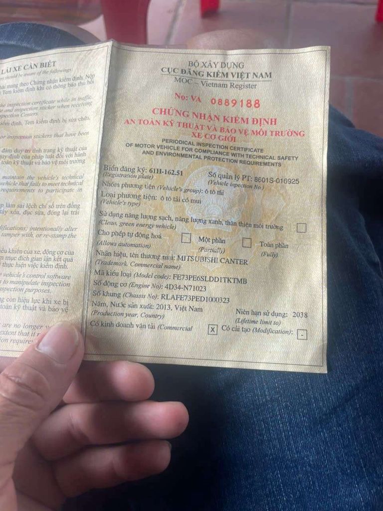 Gia đình mình cần bán xe tải hiện MIT SUBISHI sản. Mua bán Xe tải, xe ben tại Huyện Bàu Bàng Bình Dương được đăng bởi Nguyễn văn sơn hình 3