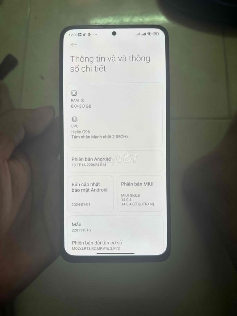 Xiaomi Redmi Note 11 Pro Zin full cn. Mua bán Điện thoại tại Quận Đống Đa Hà Nội được đăng bởi TLe  hình 1