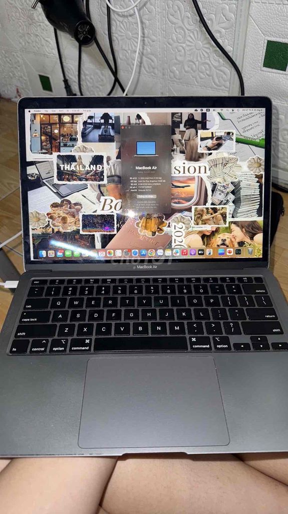 Apple MacBook Air 2020 Intel i3 8GB/256GB Xám. Mua bán Laptop tại Quận Ngũ Hành Sơn Đà Nẵng được đăng bởi Thảo Quyên Nguyễn Trần hình 1