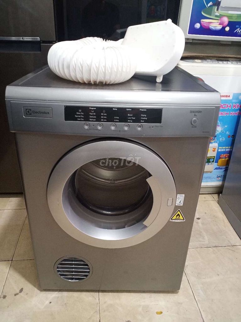 Sấy electrolux 8kg nguyên zin mới keng bao ship