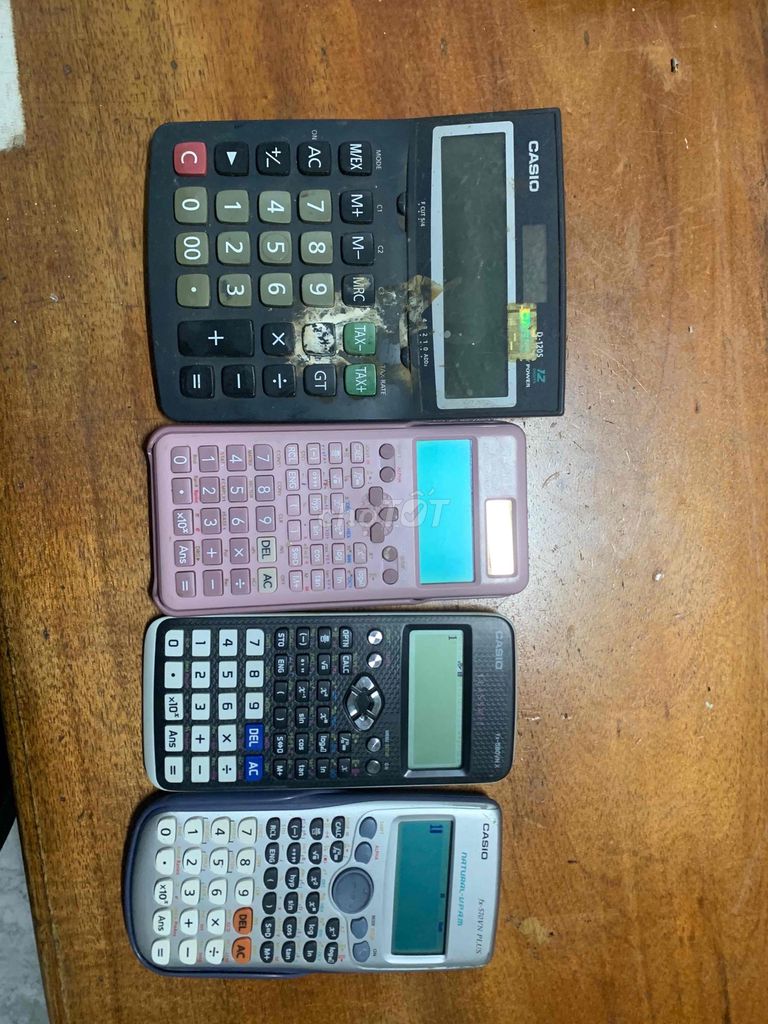 Casio 4 cái dư không dùng. Mua bán Đồ dùng văn phòng tại Thành phố Đồng Xoài Bình Phước được đăng bởi Hiếu Ve Chai hình 1