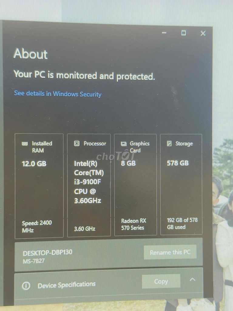 Máy tính pc gaming i3-9100F màn hình 27 inch. Mua bán Máy tính để bàn tại Quận Thanh Khê Đà Nẵng được đăng bởi đạt hình 1
