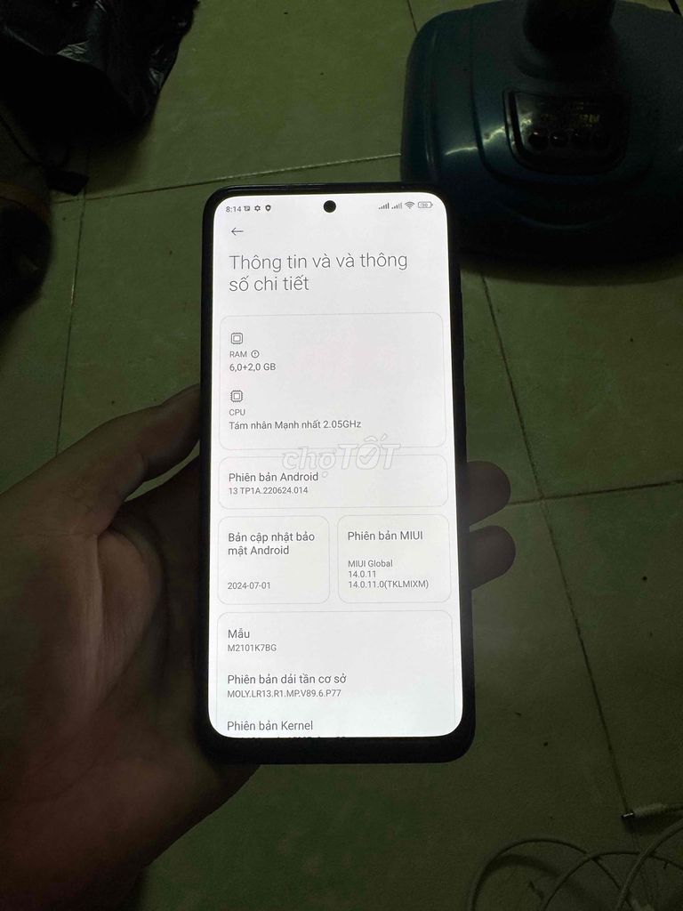 Xiaomi Redmi Note 10s (6/128G). Mua bán Điện thoại tại Quận Đống Đa Hà Nội được đăng bởi TLe  hình 1