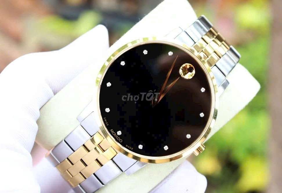 ĐH Nam Movado cọc số KC siêu đẹp Full hộp