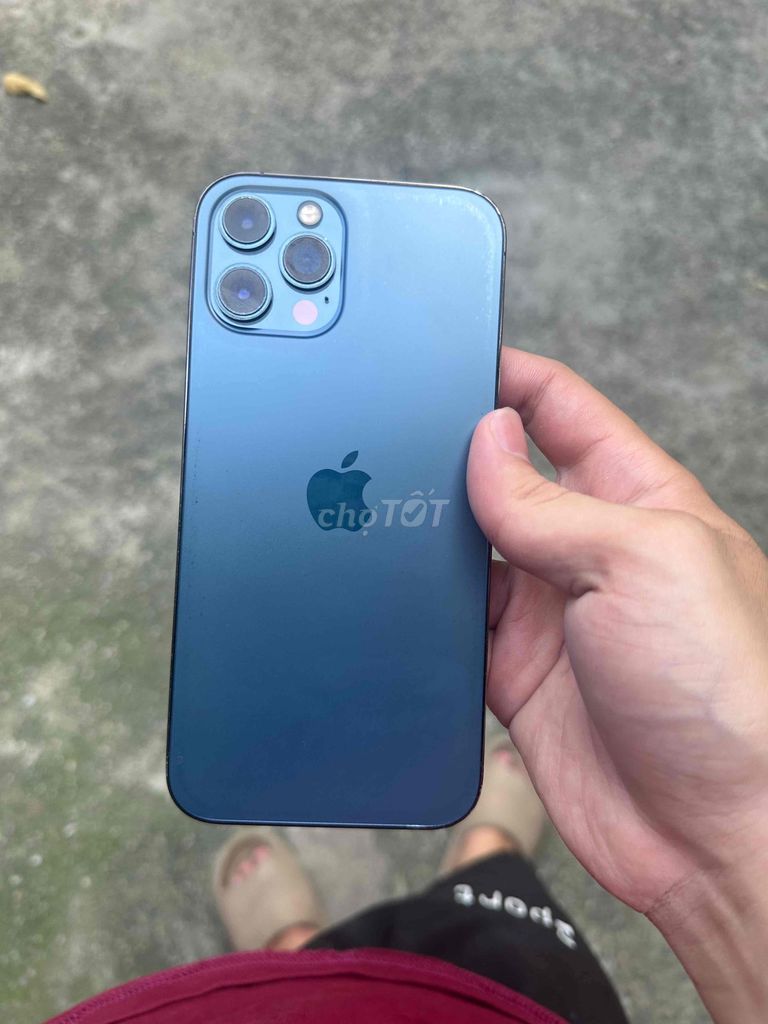 Apple iPhone 12 Pro Max 128GB Xanh. Mua bán Điện thoại tại Huyện Hòa Vang Đà Nẵng được đăng bởi Khánh hình 1