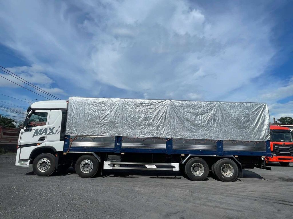Xe howo 4 chân MAX  Mui Bạt 350hp & 400hp. Mua bán Xe tải, xe ben tại Thành phố Biên Hòa Đồng Nai được đăng bởi Howo vimid hình 9