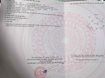 đất có 324m sổ đỏ và khoảng 50m đất liền kề 50 năm. Mua bán đất tại Thành phố Hà Giang Hà Giang được đăng bởi Pham Thinh