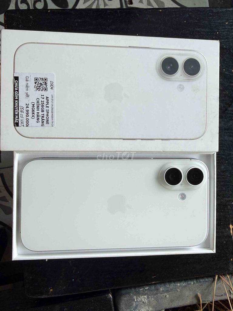 Apple iPhone 17 256GB Trắng Đã sử dụng. Mua bán Điện thoại tại Quận Thanh Khê Đà Nẵng được đăng bởi Hoàng Ly hình 1