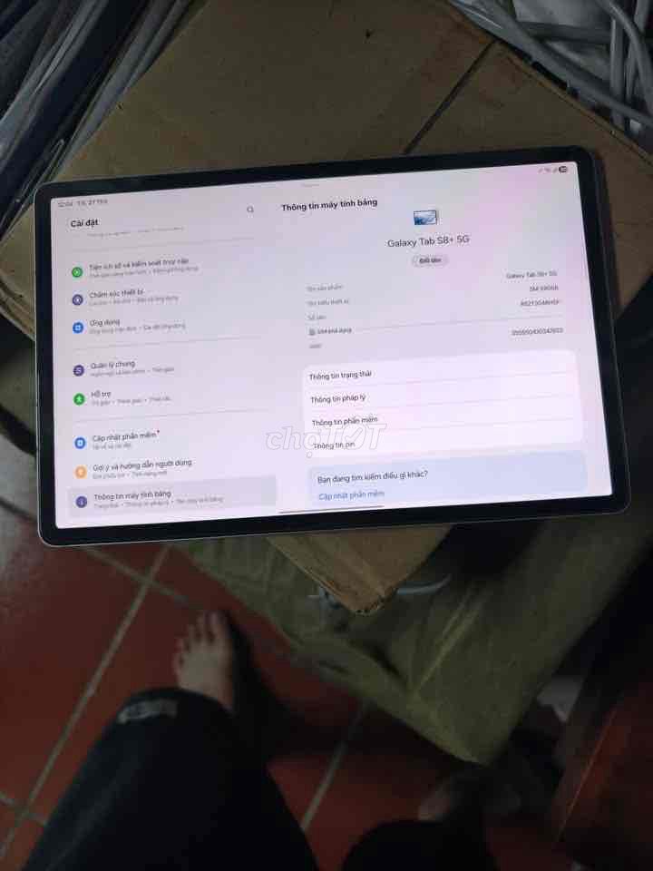 Samsung Tab S8 Plus 5G 8GB/128GB. Mua bán Máy tính bảng tại Quận Nam Từ Liêm Hà Nội được đăng bởi Quàng A Tũn hình 1