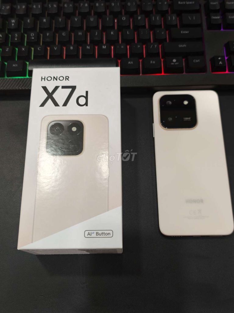 Honor X7D 8/256 fullbox bảo hành 6/2028. Mua bán Điện thoại tại Quận Ninh Kiều Cần Thơ được đăng bởi Nguyễn Toàn hình 1