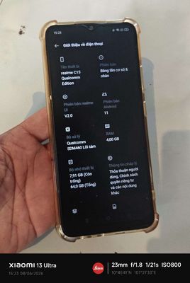Realme C15 64GB Xám
