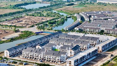 BÁN LIỀN KỀ MẶT SÔNG 80M2. 3,5 TẦNG. THE GREENERY. GIÁ 6,6 TỶ.