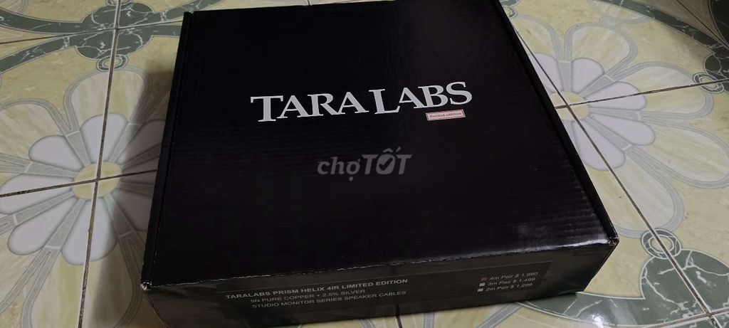 Dây loa TARALABS Prism Helix 4IR. Mua bán Tivi, Âm thanh tại Quận 5 Tp Hồ Chí Minh được đăng bởi phát  hình 1