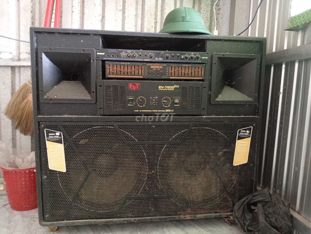 Loa kéo điện EVT EV-7200 Max Đen. Mua bán Tivi, Âm thanh tại Huyện Vĩnh Thạnh Cần Thơ được đăng bởi Tánh hình 1