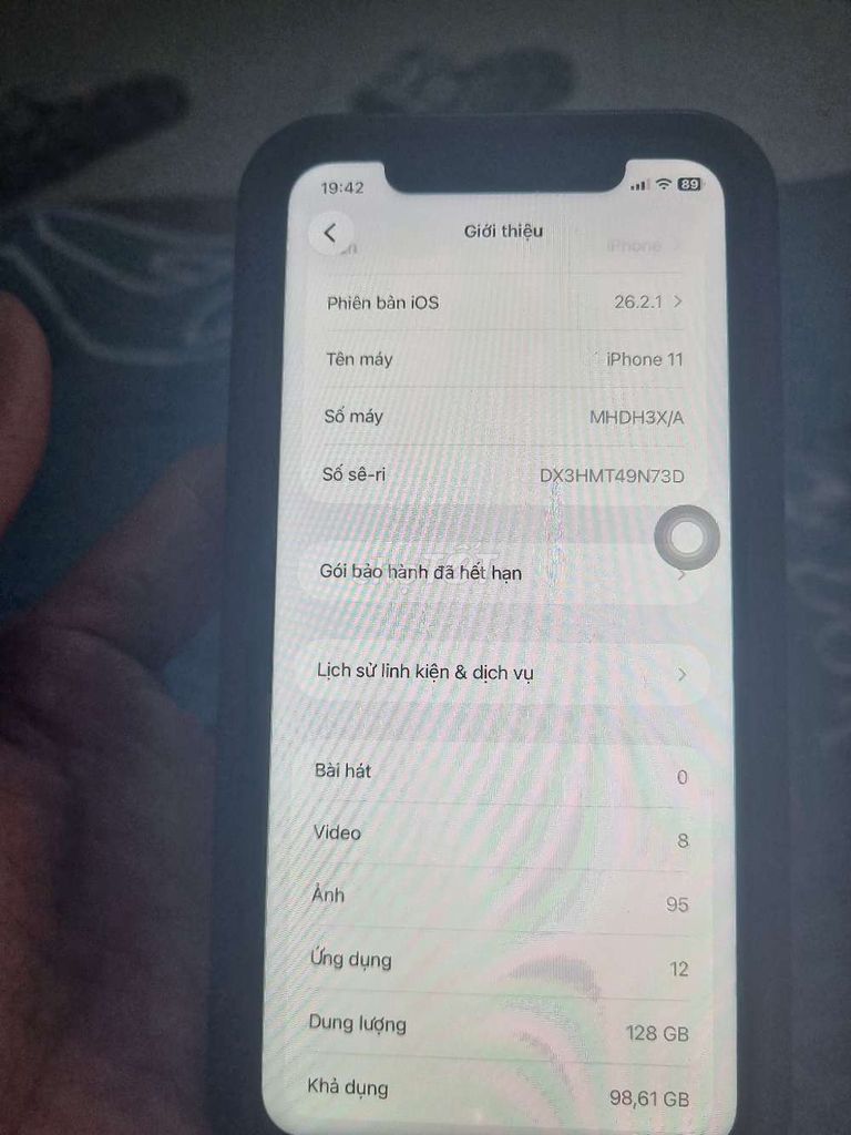 Apple iPhone 11 128GB Đen. Mua bán Điện thoại tại Quận Ba Đình Hà Nội được đăng bởi văn hoàng hình 1