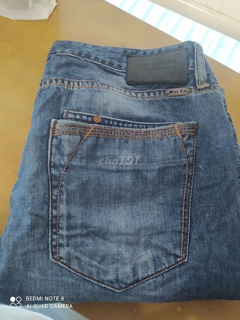 cần thanh lý quần jean Blue size 32