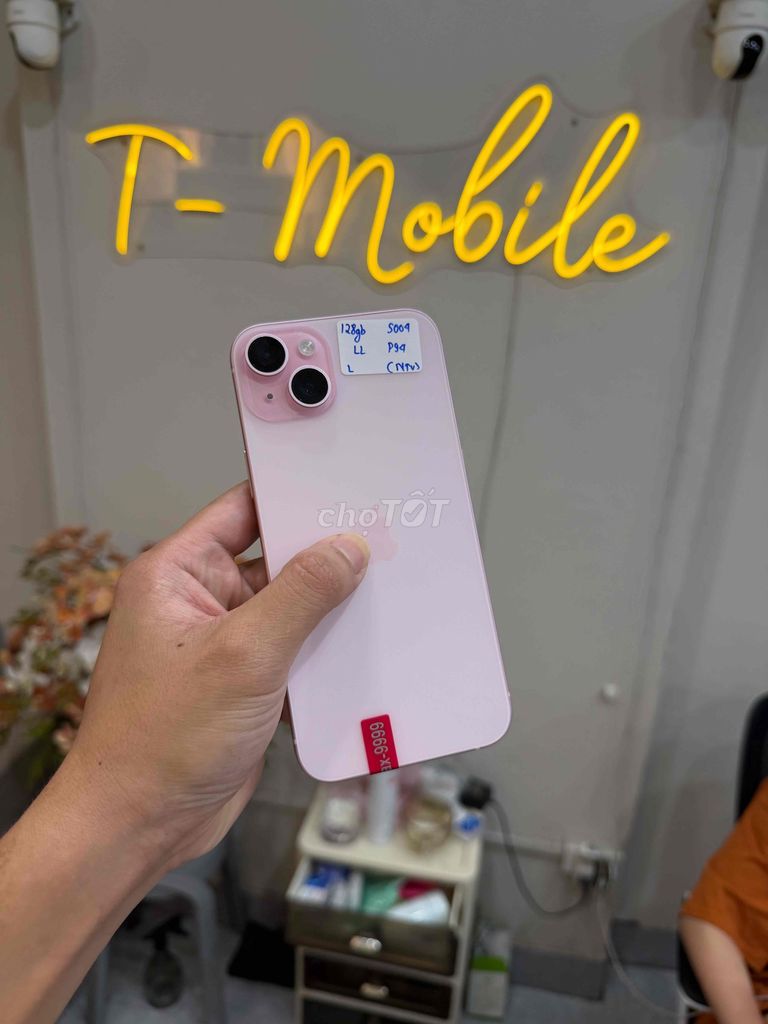 iPhone 15 Plus 128GB Hồng zin đẹp pin 94%. Mua bán Điện thoại tại Quận Thanh Xuân Hà Nội được đăng bởi Ngô Tráng T Mobile hình 1