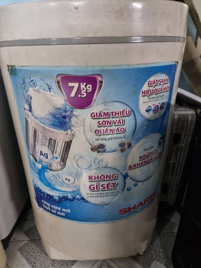 Máy giặt Sharp ES-Q755EV 7kg. Mua bán Máy giặt tại Quận Bình Tân Tp Hồ Chí Minh được đăng bởi Hồ Vũ hình 1