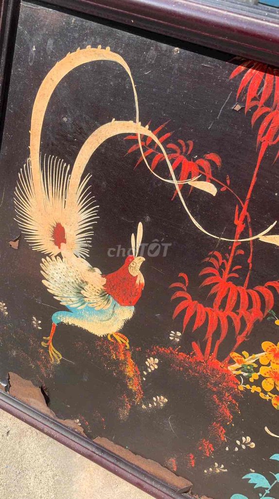 Tranh  son mai xua. Mua bán Đồ sưu tầm, đồ cổ tại Thành phố Biên Hòa Đồng Nai được đăng bởi Thuỳ râu hình 1