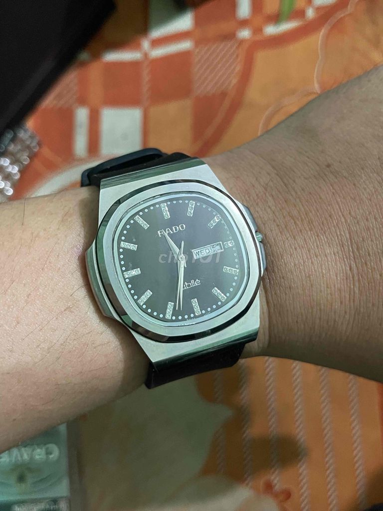 Đồng hồ  khung đá size 40. Mua bán Đồng hồ tại Thành phố Sa Đéc Đồng Tháp được đăng bởi MR T hình 1