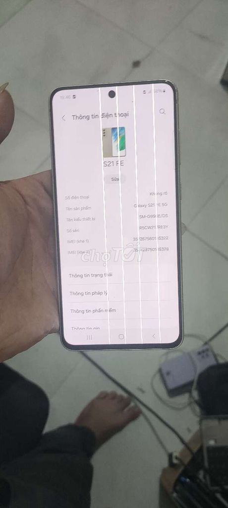 Samsung S21 FE Xanh lá Đã dùng. Mua bán Điện thoại tại Thị xã Tân Uyên Bình Dương được đăng bởi loc hình 1