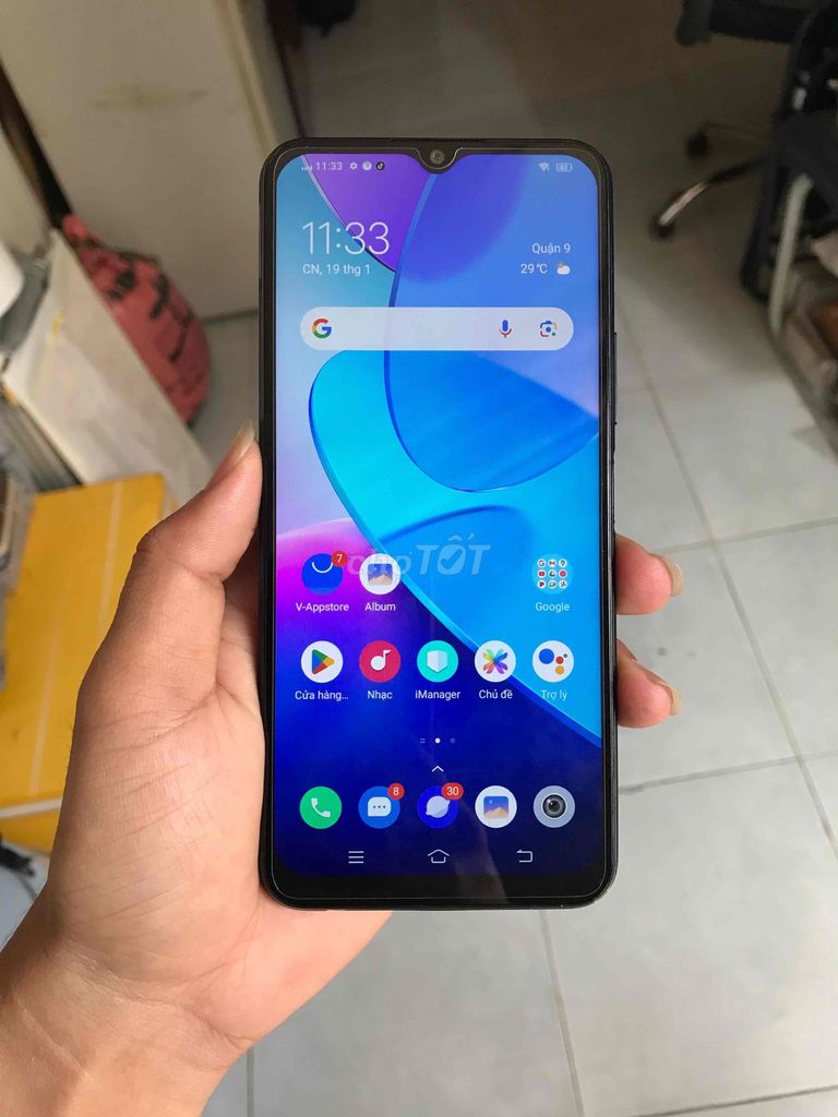 Vivo Y20S Zin Đẹp 6/128Gb Mượt Came Nét Pin5K Trâu