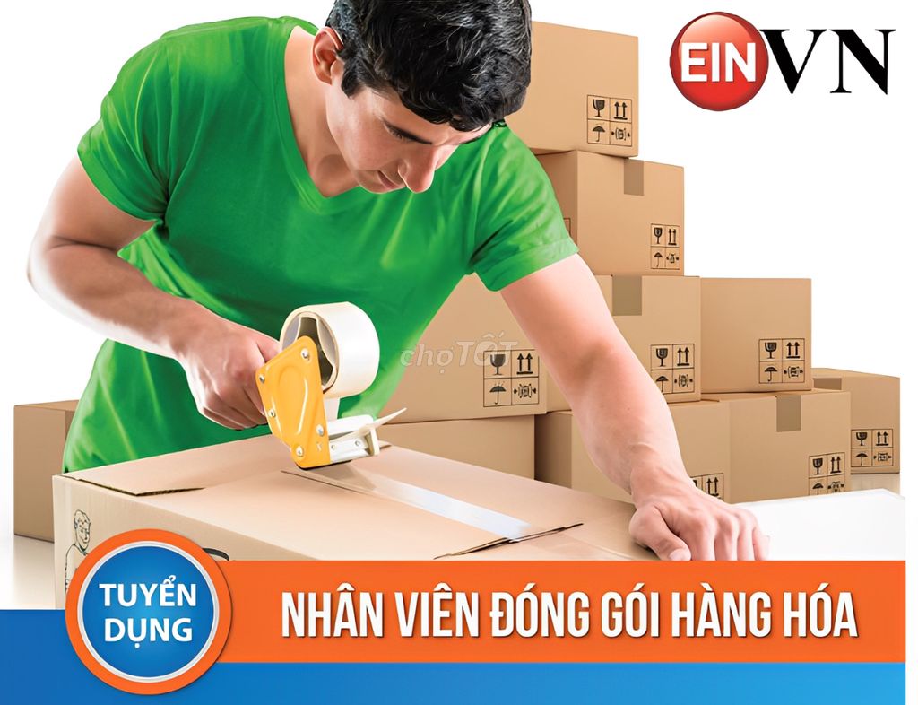 Tuyển Nam Đóng Gói Soạn Hàng Tại Quận 4