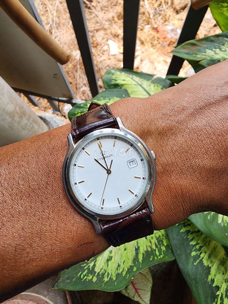 Đồng hồ Eterna Nam 35mm Nâu. Mua bán Đồng hồ tại Huyện Đất Đỏ Bà Rịa - Vũng Tàu được đăng bởi Nguyễn duy học hình 1