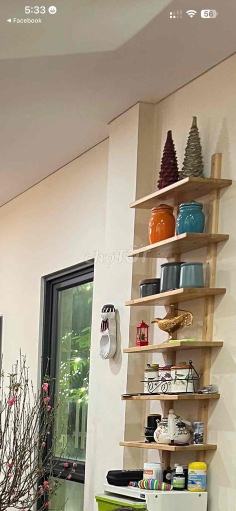 Kệ trang trí UMA Gỗ 1.6m 95% mới. Mua bán Tủ, kệ gia đình tại Quận Long Biên Hà Nội được đăng bởi Nhatminh hình 1