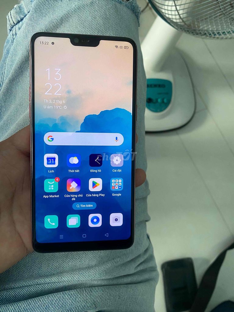 Oppo F7 64GB Đỏ. Mua bán Điện thoại tại Thị xã Tân Uyên Bình Dương được đăng bởi điện thoại cũ Tân Uyên  hình 1