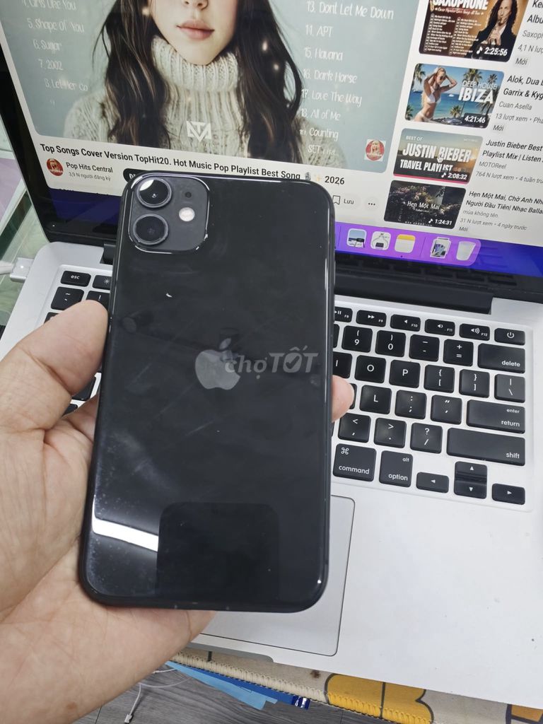 iPhone 11 128GB Đen VN/A có trả góp. Mua bán Điện thoại tại Quận Thanh Khê Đà Nẵng được đăng bởi Itech ĐN hình 1