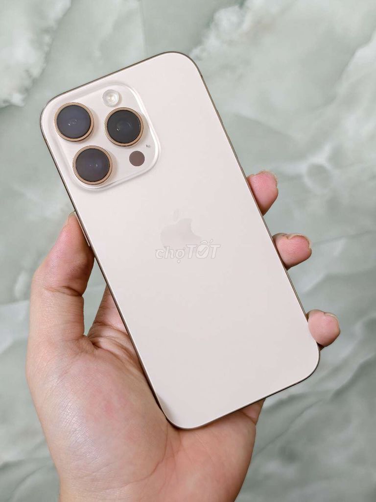 iPhone 16 Pro 128GB Sa mạc VN/A zin nguyên bản . Mua bán Điện thoại tại Huyện Đông Anh Hà Nội được đăng bởi Đại Húp iPhone Lock Đông Anh hình 1