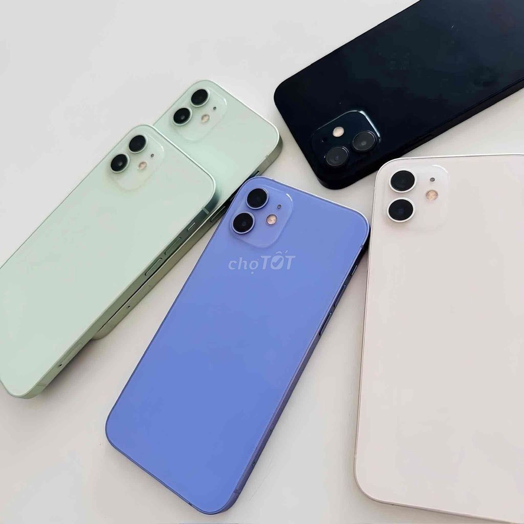 iPhone 12 Đen, Trắng, Xanh, Tím bảo hành 2 năm. Mua bán Điện thoại tại Quận Gò Vấp Tp Hồ Chí Minh được đăng bởi MINH HI CHUYÊN IPHONE ZIN GIÁ TỐT hình 1