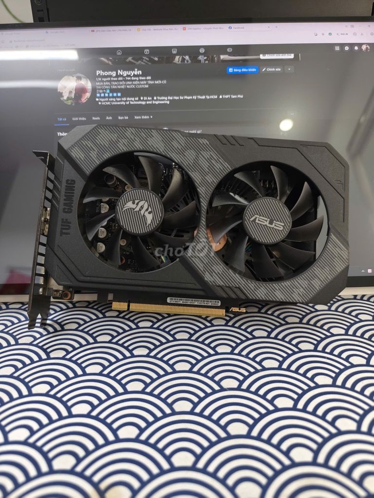 Card đồ họa ASUS TUF Gaming 1660Ti 2 quạt. Mua bán Linh kiện (RAM, Card...) tại Thành phố Thủ Đức Tp Hồ Chí Minh được đăng bởi Nguyễn Phong hình 1