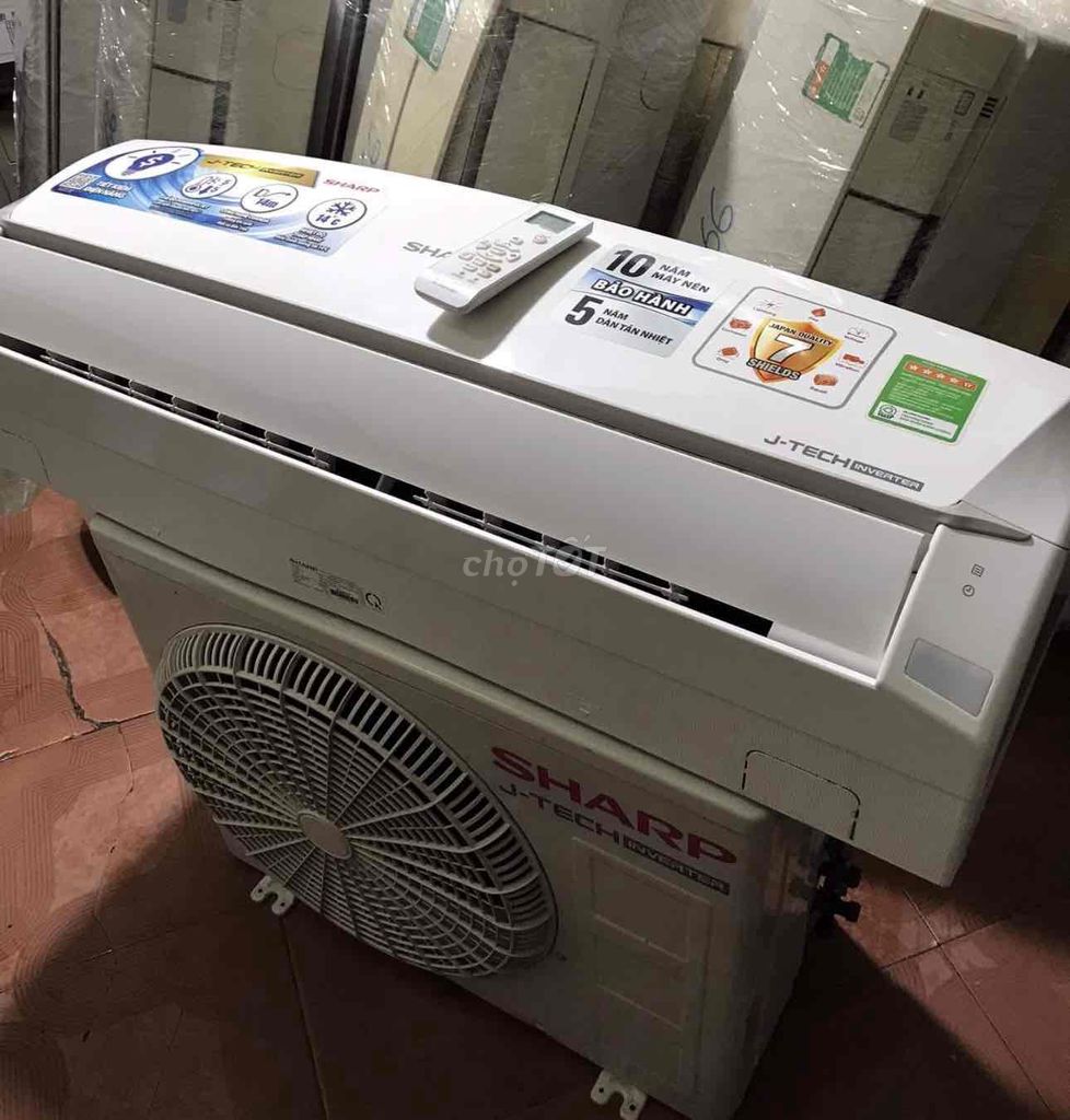 Máy lạnh Sharp J-Tech Inverter Trắng Đã sử dụng. Mua bán Máy lạnh, điều hoà tại Quận 8 Tp Hồ Chí Minh được đăng bởi Khả Ân hình 1