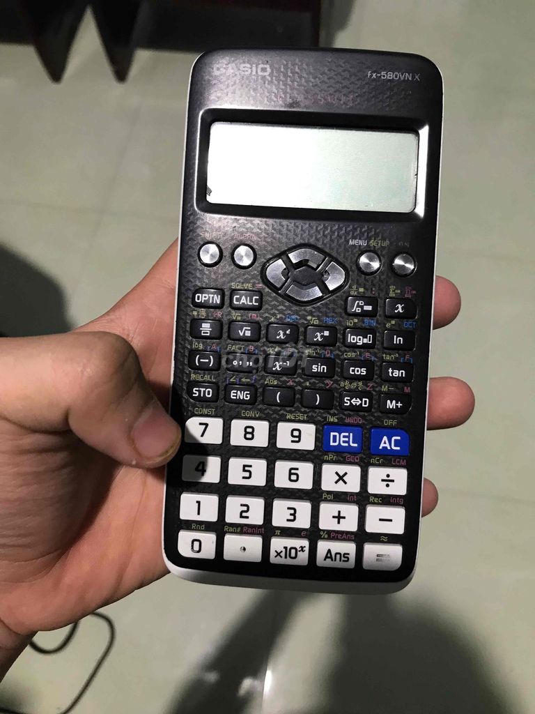 Máy tính Casio fx-580VN X Đen trắng. Mua bán Đồ dùng văn phòng tại Thành phố Buôn Ma Thuột Đắk Lắk được đăng bởi Nguyễn Mạnh Lê Duy hình 1