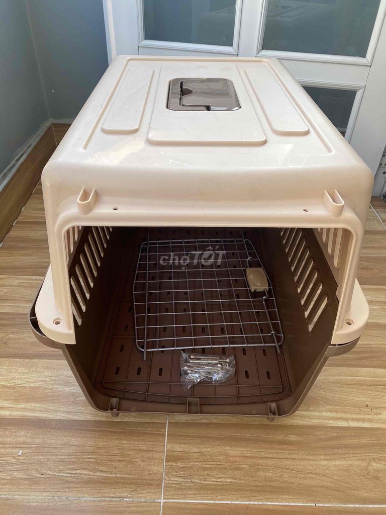 Lồng vận chuyển thú cưng 66x47x46cm. Mua bán Phụ kiện, Thức ăn, Dịch vụ tại Quận Gò Vấp Tp Hồ Chí Minh được đăng bởi Truong Hoang Phuoc hình 1