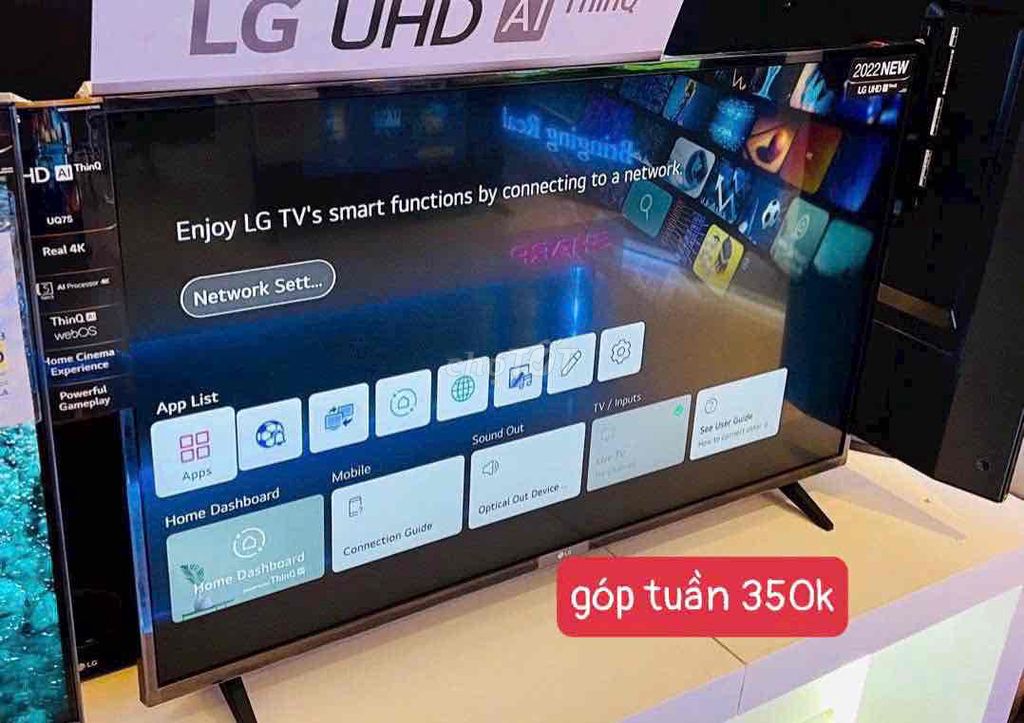 TIVI 43 INCH ĐIỀU KHIỂN BẰNG GIỌNG NÓI - CHO GÓP