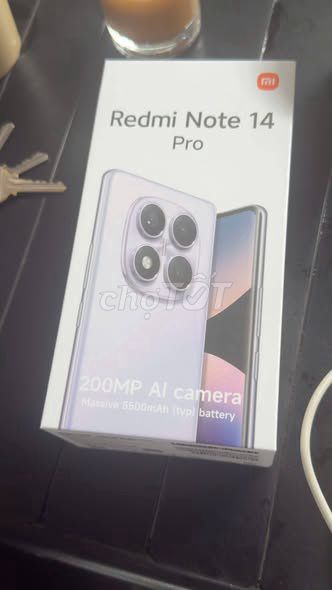 Xiaomi Redmi Note 14 Pro 256GB Đen. Mua bán Điện thoại tại Quận 5 Tp Hồ Chí Minh được đăng bởi Hội Đồ Điện Tử hình 1