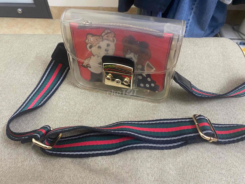 Túi xách Bear trong suốt. Mua bán Túi xách tại Quận Lê Chân Hải Phòng được đăng bởi Hiếu đây hình 1