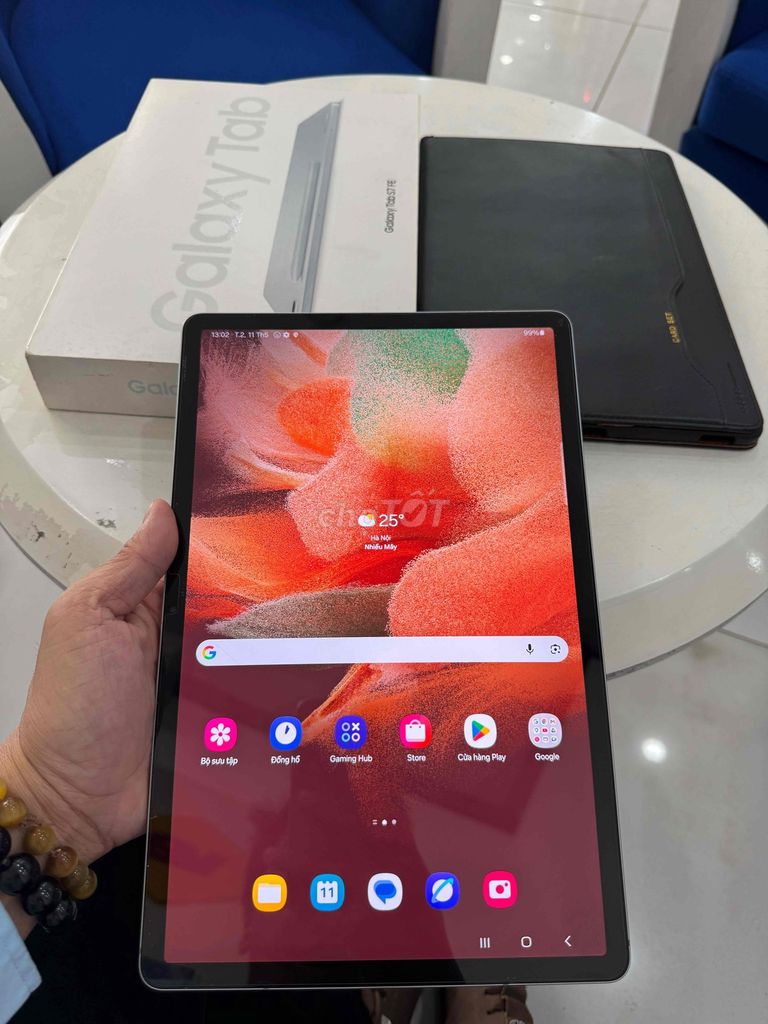 Samsung Galaxy Tab S7 FE 64GB Bạc (wifi + 4g). Mua bán Máy tính bảng tại Quận 11 Tp Hồ Chí Minh được đăng bởi kemthui hình 1